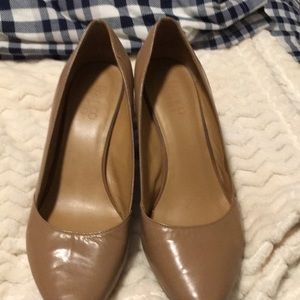 Franco Santo Nude wedges